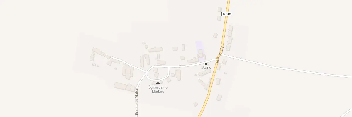 Plan du 6B Rue de la Mairie à Bussières