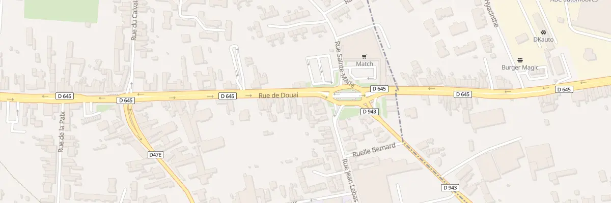 Plan du 17 Rue de Douai à Auberchicourt