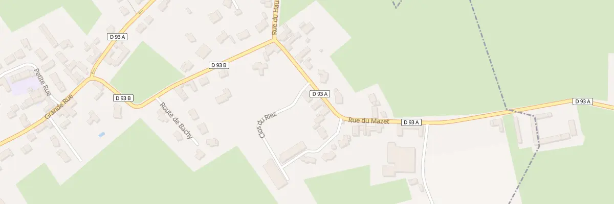 Plan du 6B Rue du Mazet à Cobrieux