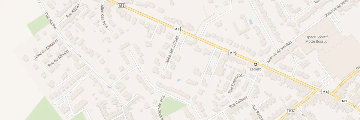 Plan du 49 Rue du Mal Leclerc à Leers