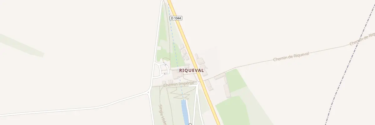 Plan du 6 Ham de Riqueval à Bellicourt