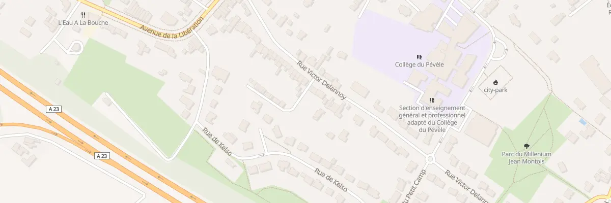 Plan du 36 Rue Victor Delannoy à Orchies