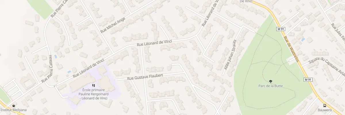 Plan du 56 Rue Montesquieu à Leers