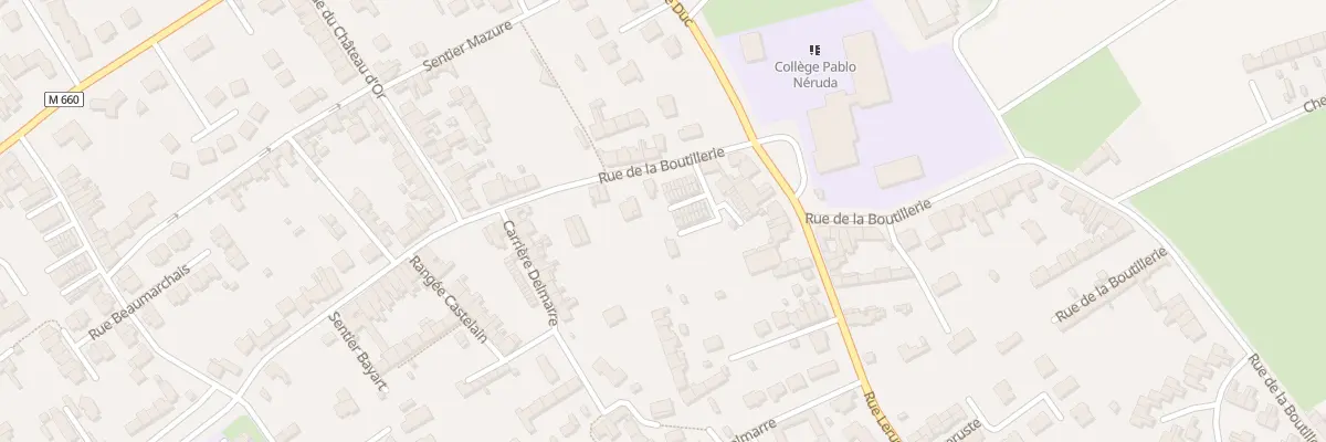 Plan du 34 Rue de la Boutillerie à Wattrelos