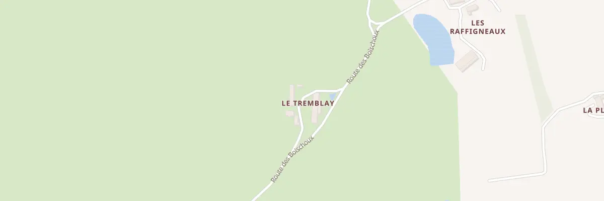 Plan du 5011 Le Tremblay à Coulandon