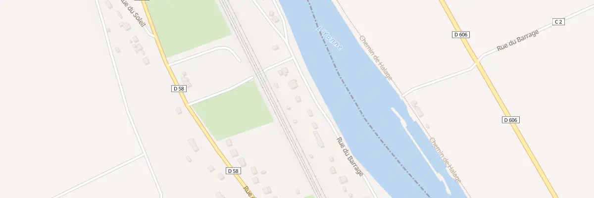 Plan du 6 Rue du Barrage à Villeperrot