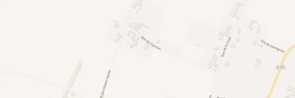 Plan du 5 Rue du Courtiau à Louchy-Montfand