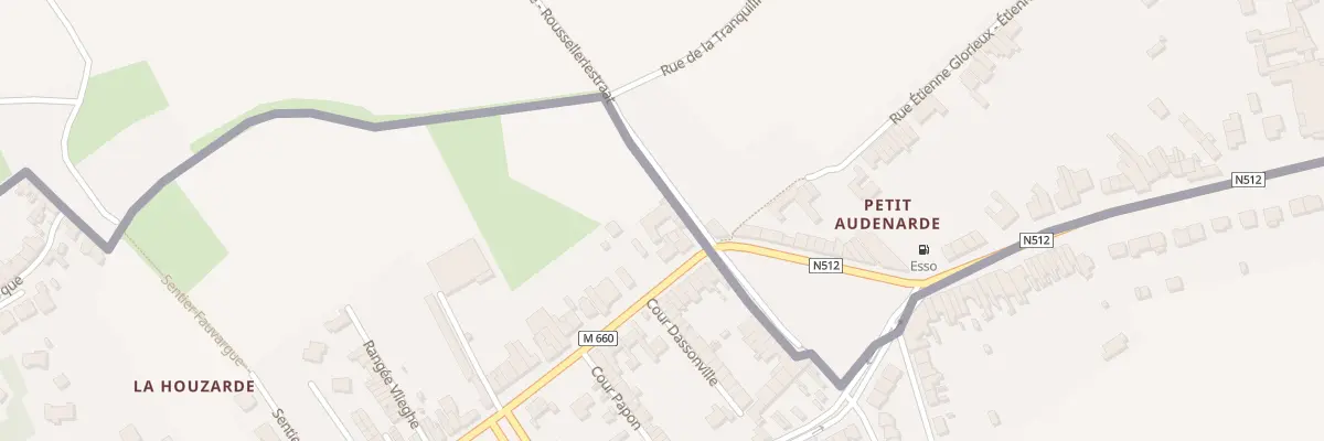 Plan du 317 Rue Jules Guesde à Wattrelos