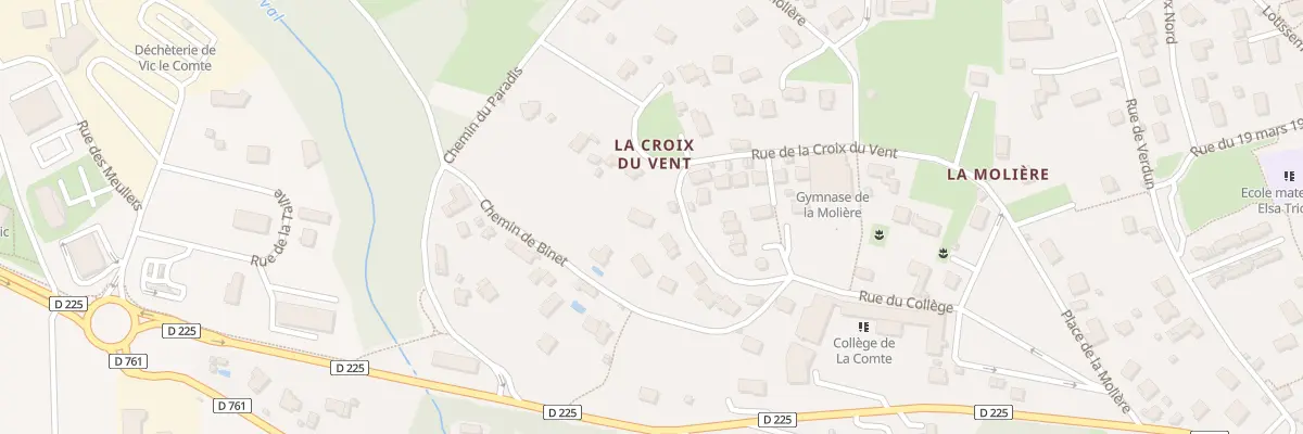 Plan du 25 Pl de la Croix du Vent à Vic-le-Comte