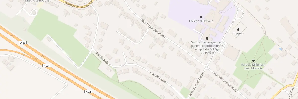 Plan du 38B Rue Victor Delannoy à Orchies