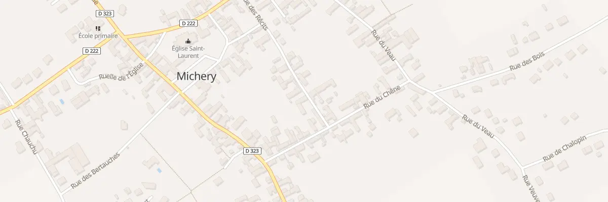 Plan du 12 Rue des Recits à Michery