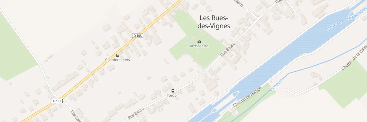 Plan du 55B Rue Basse aux Rues-des-Vignes