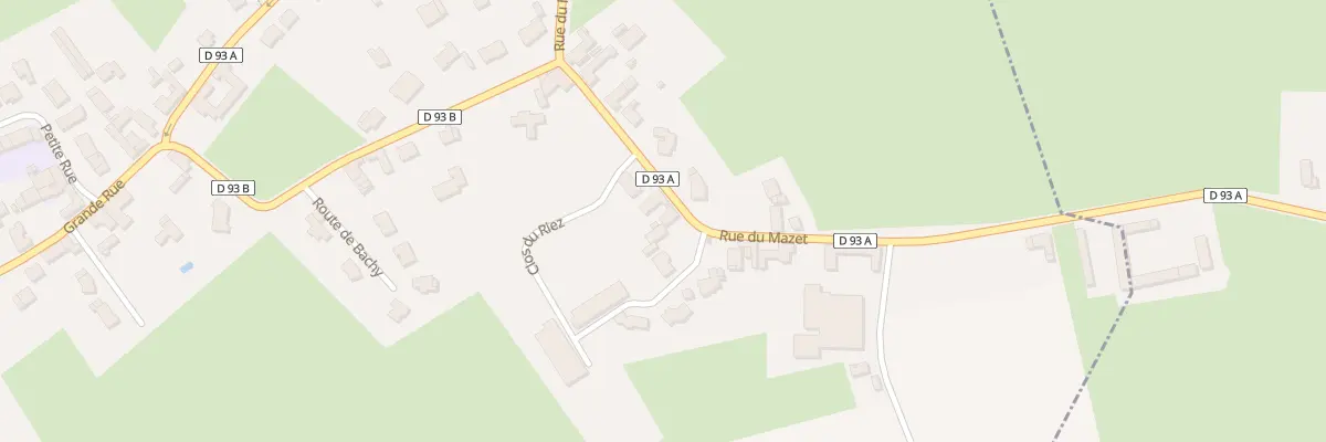 Plan du 8B Rue du Mazet à Cobrieux