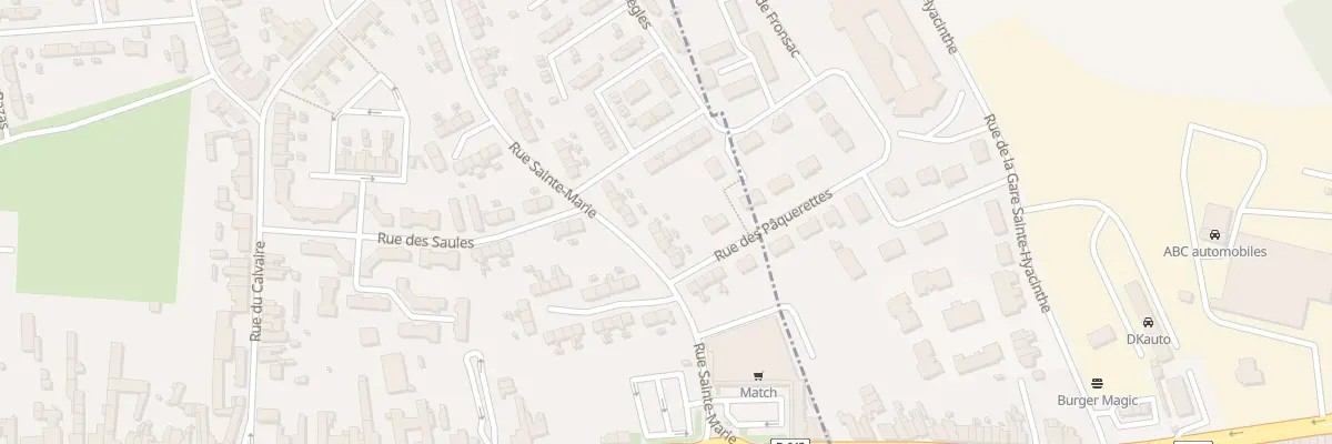 Plan du 10 Rue Sainte Marie à Auberchicourt