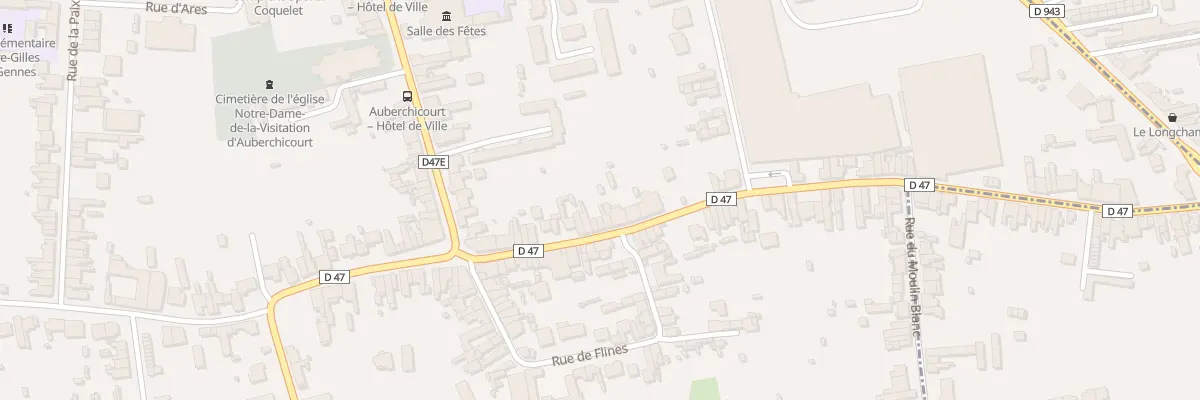 Plan du 94 Rue Gabriel Peri à Auberchicourt