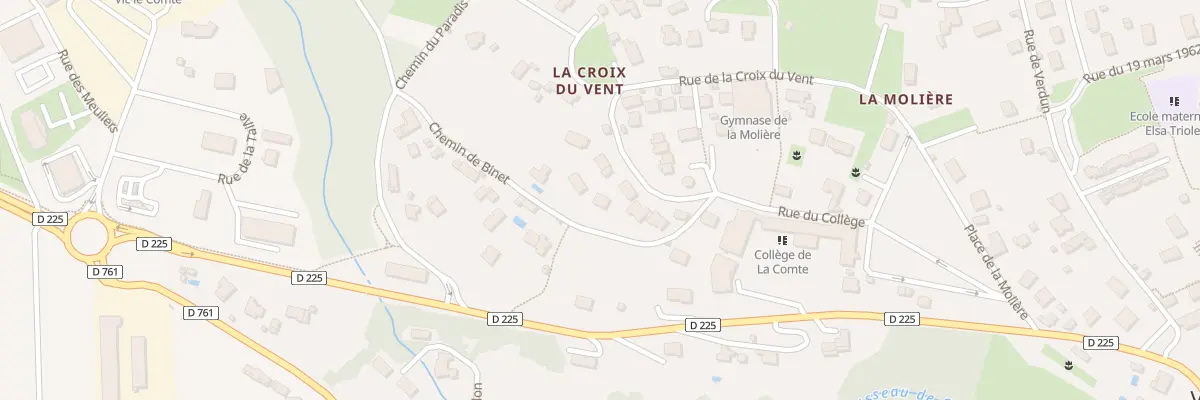 Plan du 254 Rue du Chemin de Binet à Vic-le-Comte