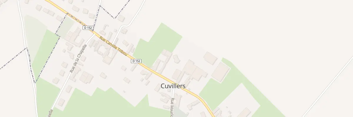 Plan du 27 Rue Camille Tribou à Cuvillers