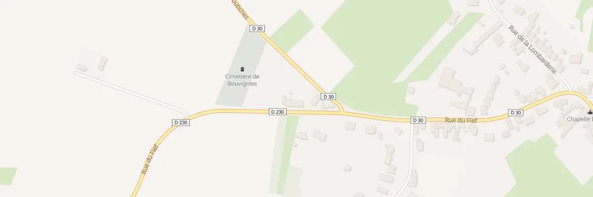 Plan du 432 Rue du Fief à Bouvignies