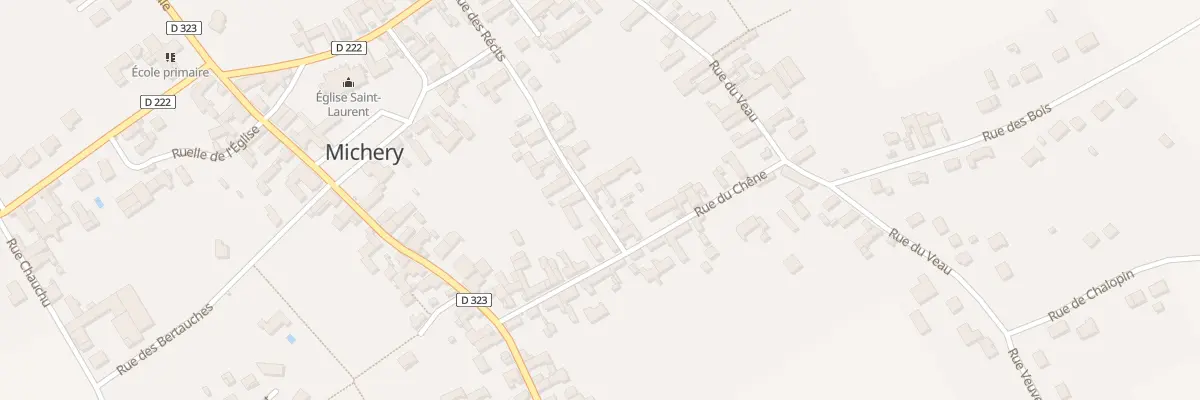 Plan du 11B Rue des Recits à Michery