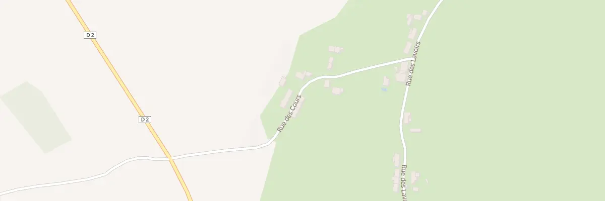 Plan du 6 Rue des Cours à Châteauneuf-Val-de-Bargis