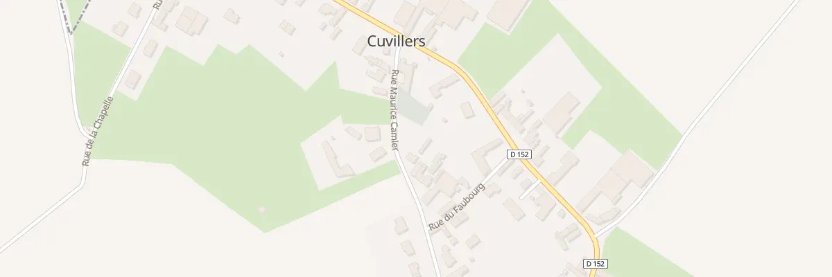 Plan du 9 Rue Maurice Camier à Cuvillers