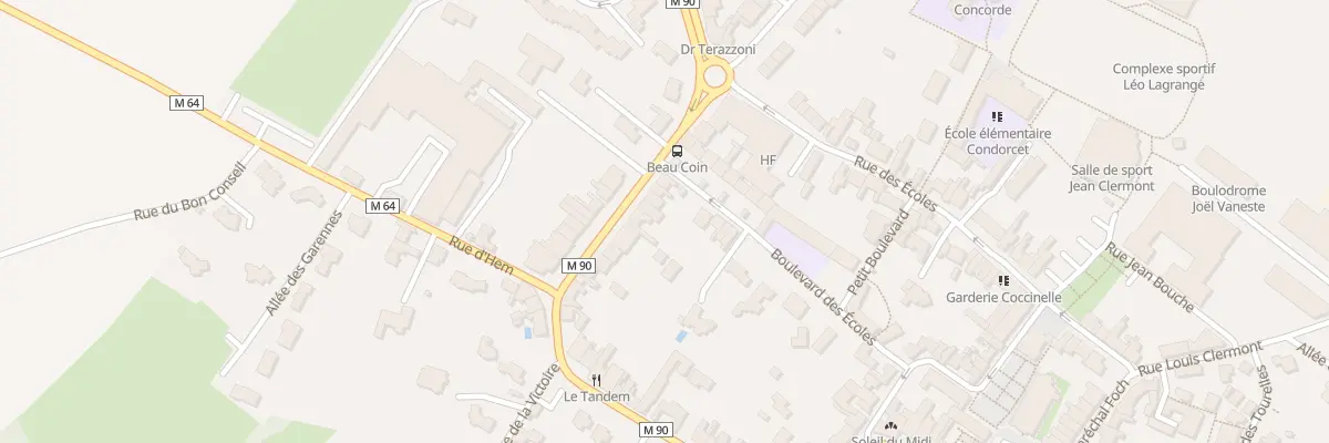 Plan du 52 Rue Jean-Baptiste Lebas à Willems