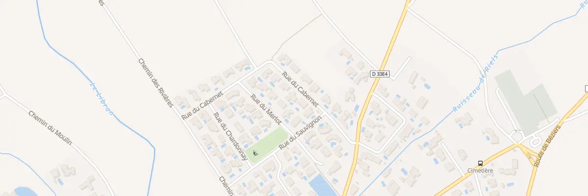 Plan du 11 Rue du Cabernet à Lieuran-lès-Béziers