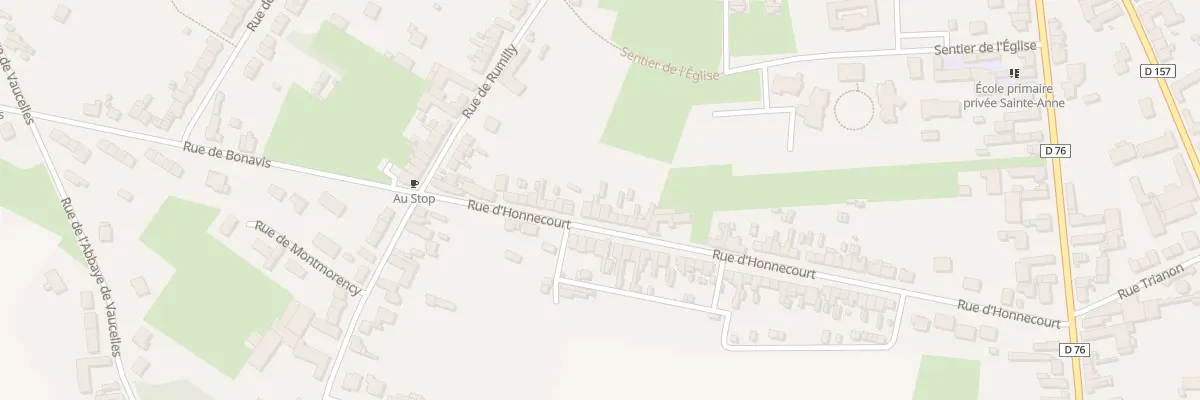 Plan du 23 Rue d’Honnecourt à Cambrai