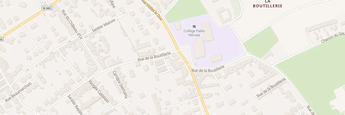 Plan du 46 Rue de la Boutillerie à Wattrelos