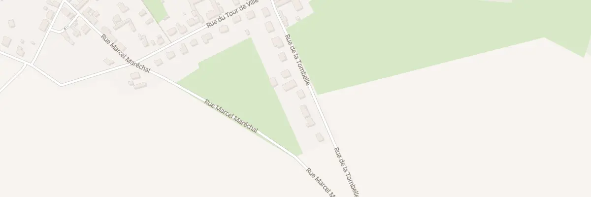 Plan du 11 Rue de la Tombelle à Jussy