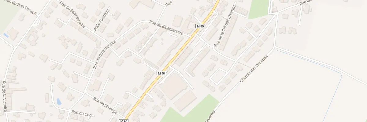 Plan du 47 Rue de la République à Willems