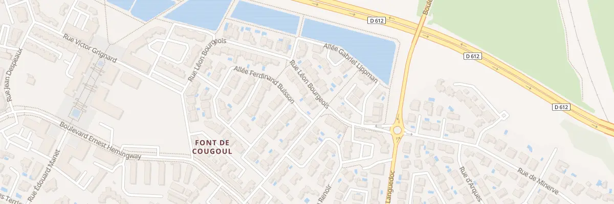 Plan du 306 Rue Léon Bourgeois à Béziers