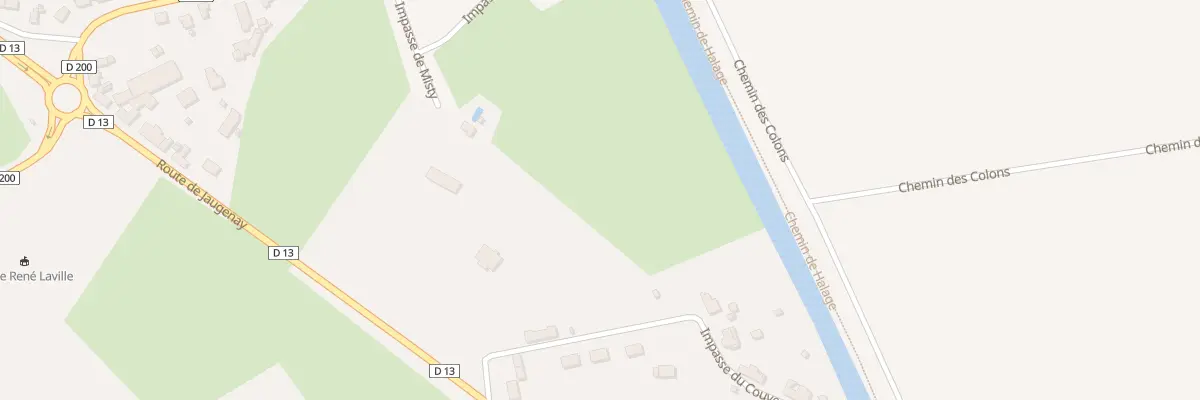 Plan du 2 Imp du Couvent à Chevenon