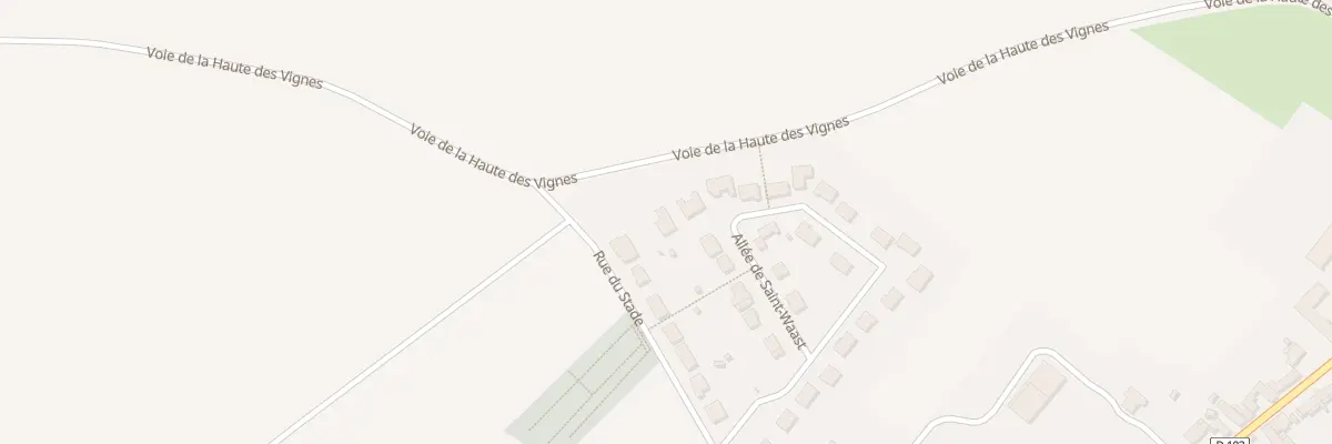Plan du 125 All de Saint Vaast aux Rues-des-Vignes