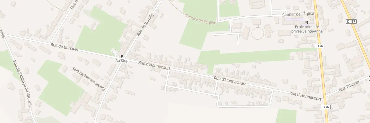 Plan du 27 Rue d’Honnecourt à Cambrai