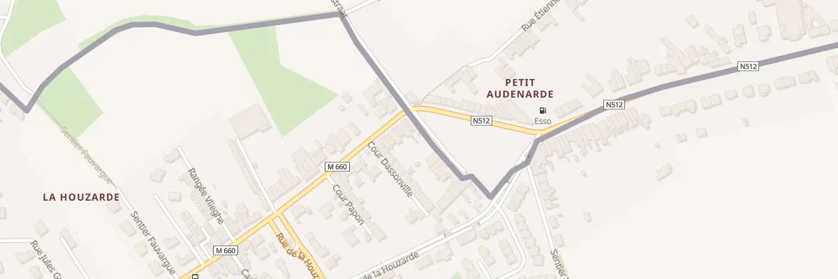 Plan du 306 Rue Jules Guesde à Wattrelos
