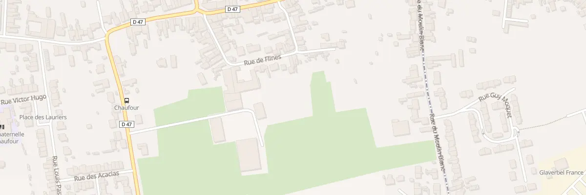 Plan du 40B Rue de Flines à Auberchicourt