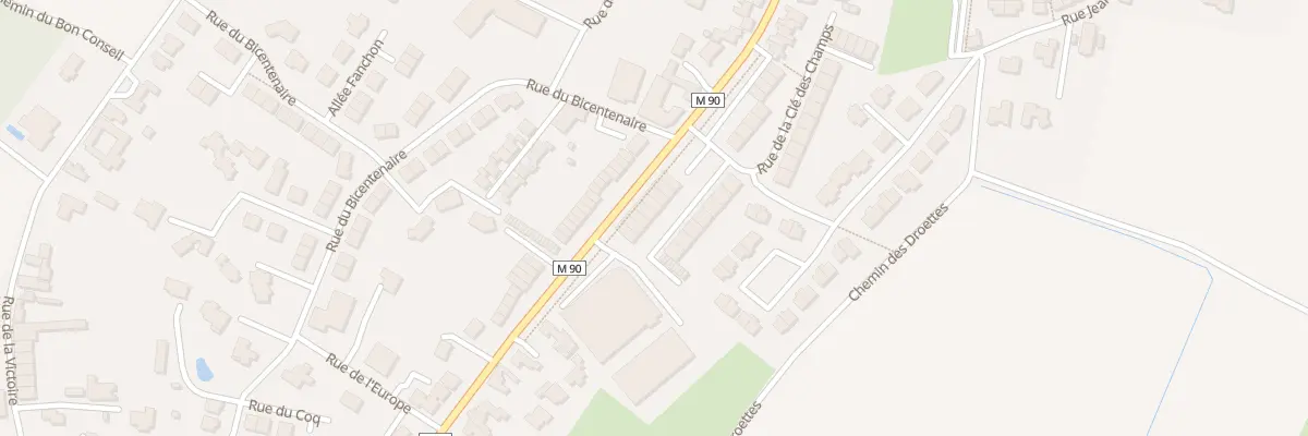 Plan du 45 Rue de la République à Willems