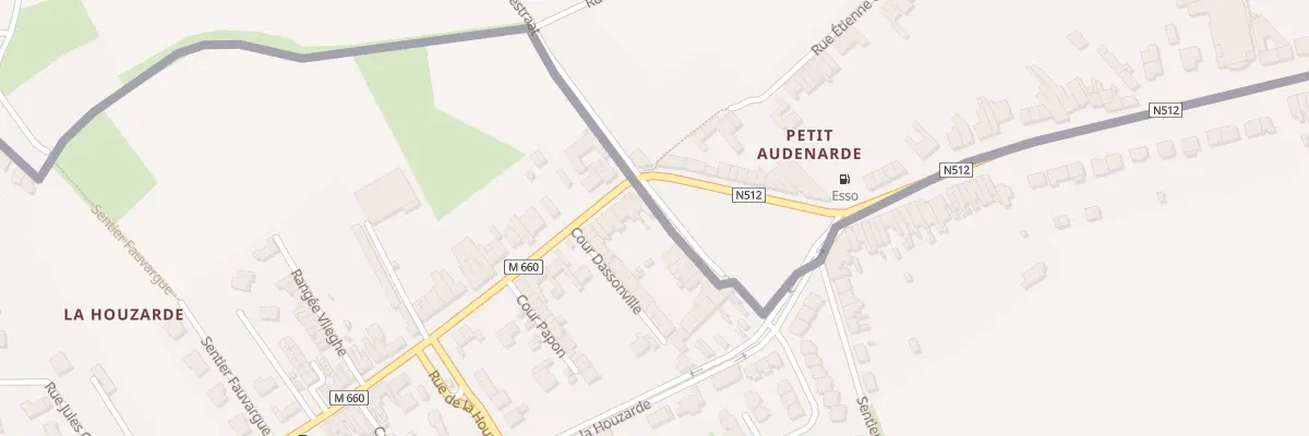 Plan du 308 Rue Jules Guesde à Wattrelos