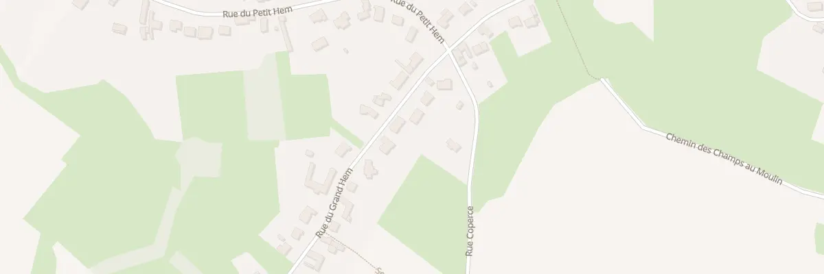 Plan du 329 Rue du Grand Hem à Bouvignies