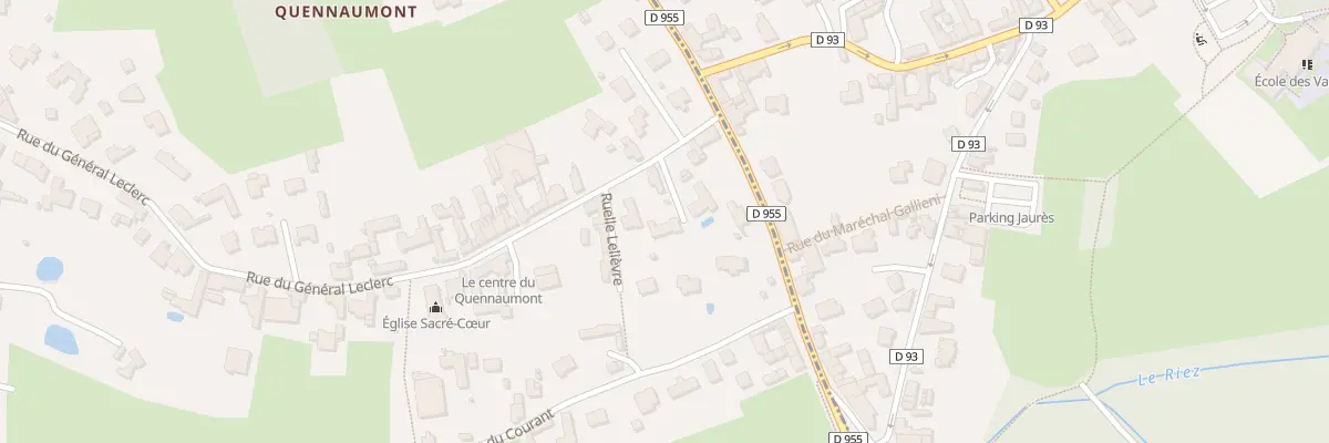Plan du 508 Rue du Général Leclerc à Cysoing
