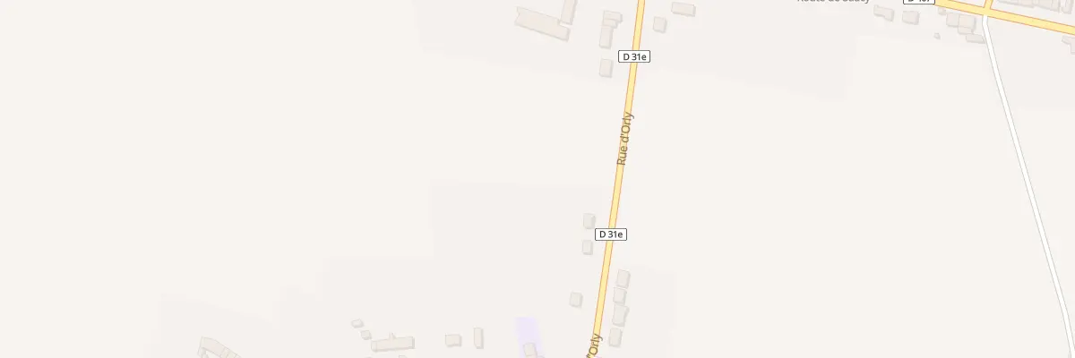 Plan du 6B Rue d’Orly à Bussières