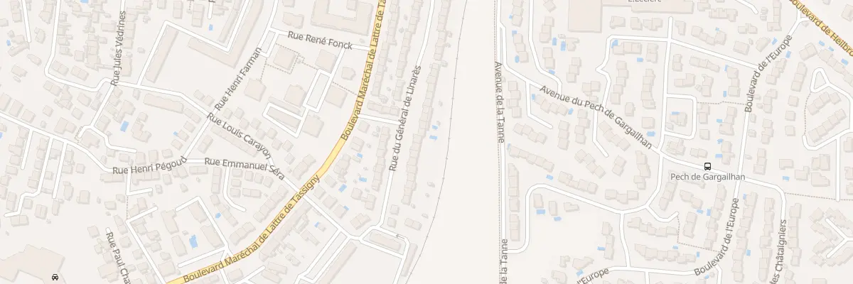 Plan du 49 Rue Général de Linarès à Béziers