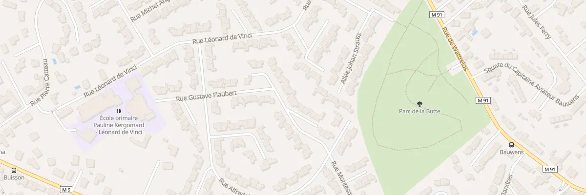 Plan du 40 Rue Montesquieu à Leers