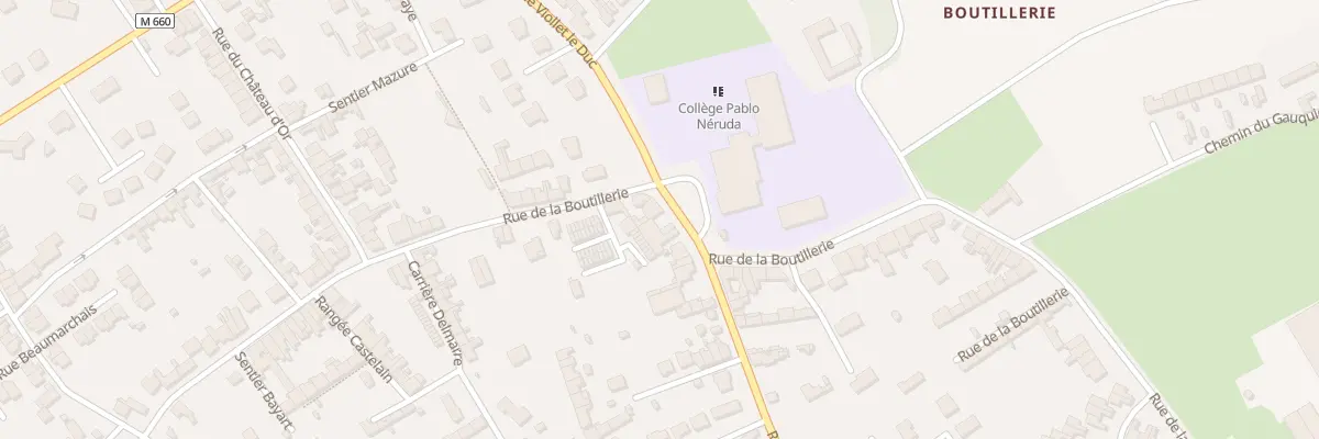 Plan du 48 Rue de la Boutillerie à Wattrelos