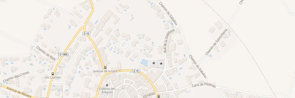 Plan du 6 Rue du Grenache à Puissalicon