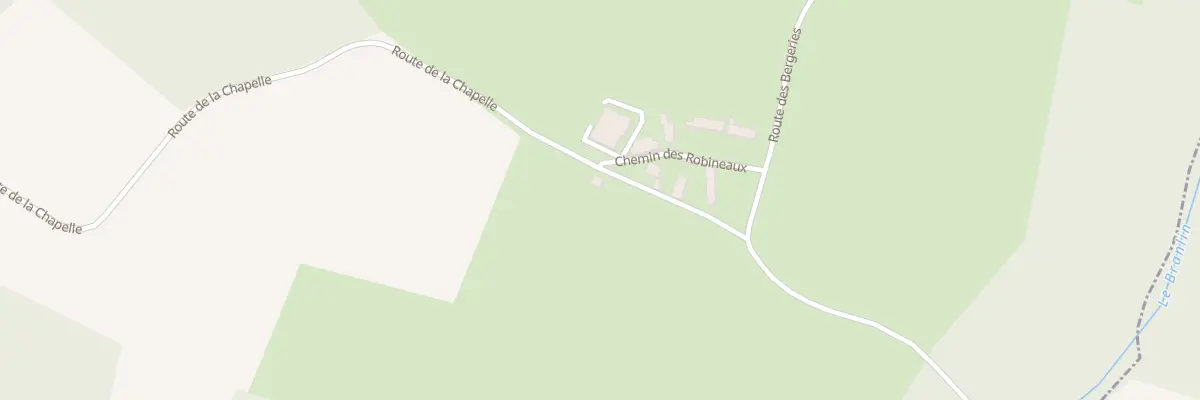 Plan du 395 Champ des Robineaux à Saint-Sauveur-en-Puisaye