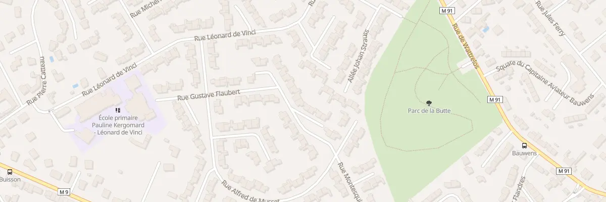 Plan du 38 Rue Montesquieu à Leers