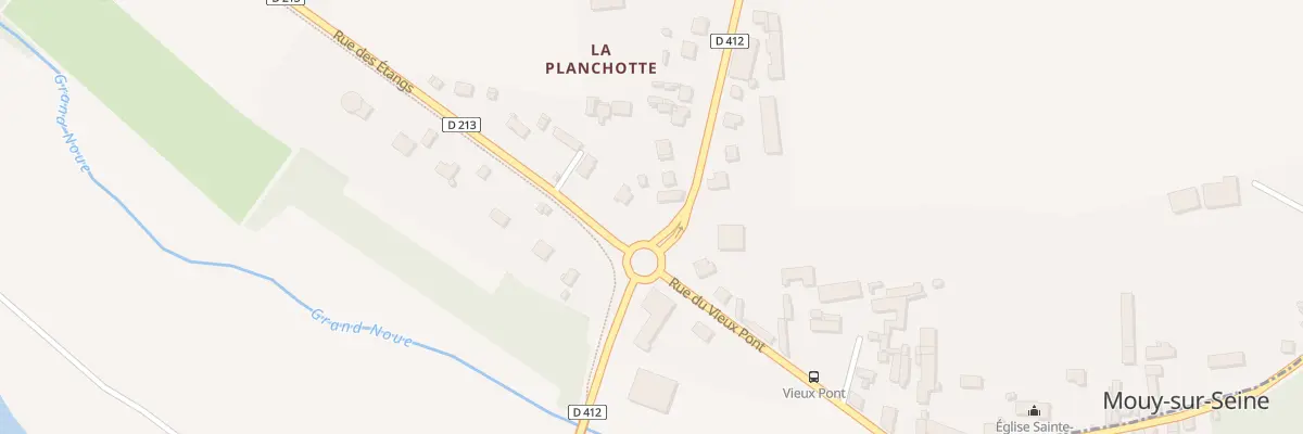 Plan du 1 Rue des Tilleuls à Mouy-sur-Seine