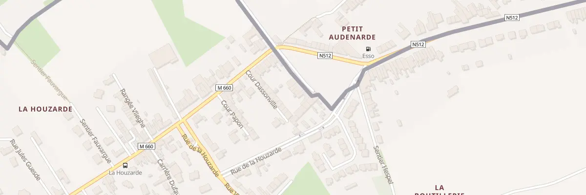 Plan du 8 Rue Jules Guesde Imp Haustraet à Wattrelos